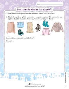 Des combinaisons avant Noël !