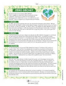 Zéro déchet