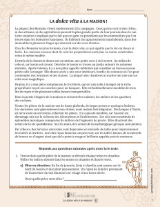 La « dolce vita » à la maison !