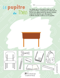Le pupitre de Théo