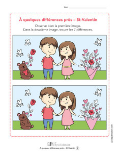 À quelques différences près – Saint-Valentin