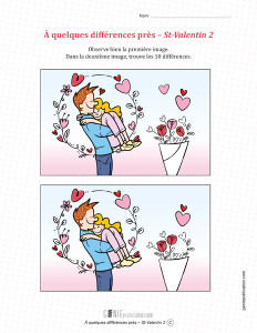 À quelques différences près – Saint-Valentin 2