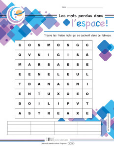 Les mots perdus dans l'espace