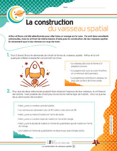 La construction du vaisseau spatial
