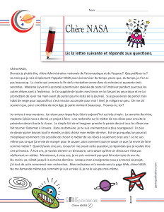 Chère NASA