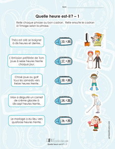 Quelle heure est-il ? 1
