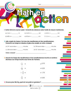 Math en action !