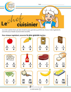 Le chef cuisinier