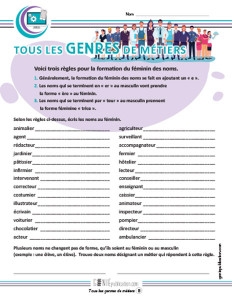 Tous les genres de métiers