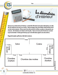 La décoratrice d'intérieur