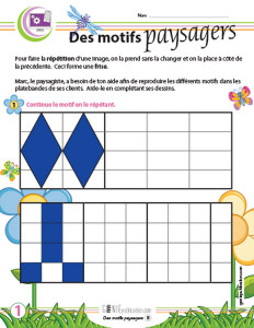 Des motifs paysagers