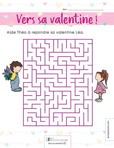Vers sa Valentine !