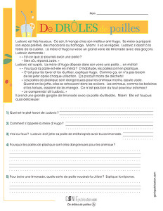 De drôles de pailles