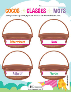Cocos et classes de mots