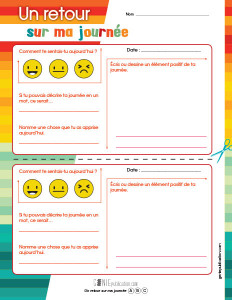 Un retour sur ma journée