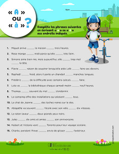 « A » ou « à » ?