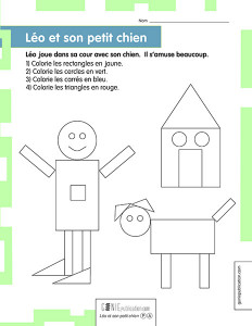 Léo et son petit chien