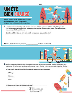 Un été bien chargé