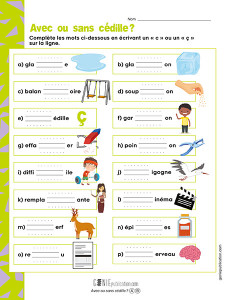 Avec ou sans cédille ?