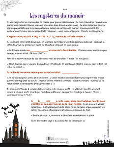 Les mystères du manoir