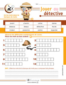 Jouer au détective