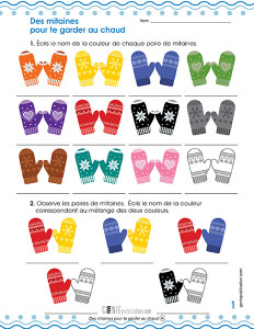 Des mitaines pour te garder au chaud