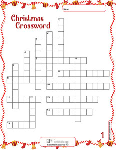 Christmas Crosswords