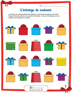 L'échange de cadeaux