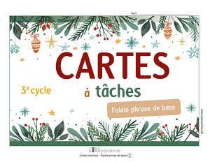 Cartes à tâches - Falala phrase de base