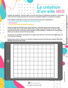 La création d'un site web