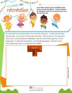 La cour de récréation