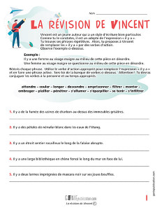 La révision de Vincent