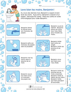 Lave bien tes mains, Benjamin !