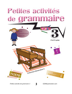 Petites activités de grammaire 3