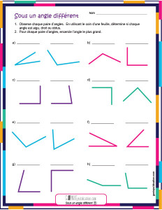 Sous un angle différent