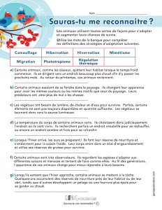 Sauras-tu me reconnaitre ?