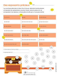 Des exposants précieux