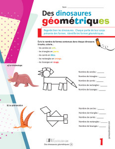 Des dinosaures géométriques