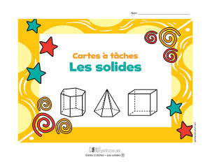 Cartes à tâches – Quel est ce solide ?