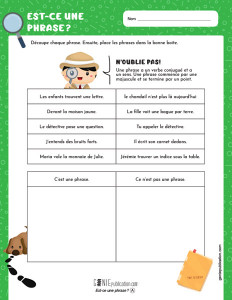 Est-ce une phrase?