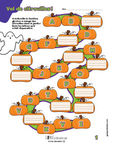 Vol de citrouilles !