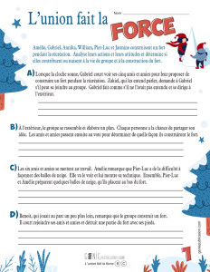L’union fait la force