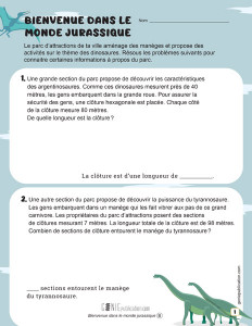 Bienvenue dans le monde jurassique