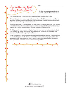 La veille de Noël chez tante Linda