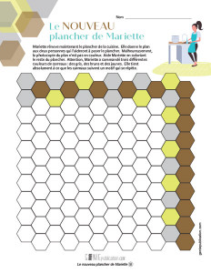 Le nouveau plancher de Mariette