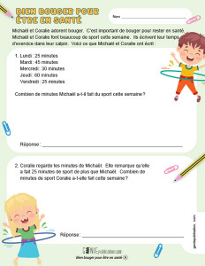 Bien bouger pour être en santé