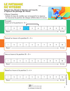 Le patinage de vitesse