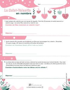 La Saint-Valentin en nombres
