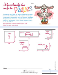 À la recherche des œufs de Pâques