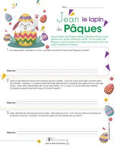 Jean le lapin de Pâques